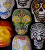 Picture of SugarVeil Flower Skull Mat