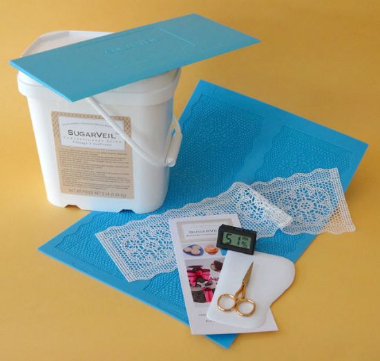 SugarVeilÃ‚® Rose Mantillla Mat by SugarVeil