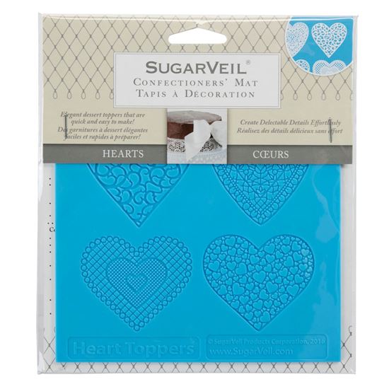 Picture of SugarVeil Heart Toppers Mat